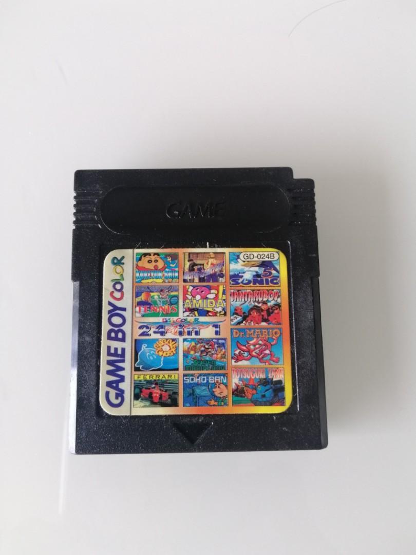 Gameboy Cartridges Game boy 24 in 1, Video Gaming, Video Games
