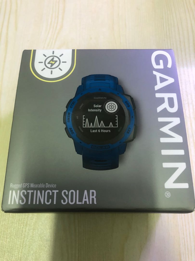 有名な高級ブランド 【未使用】GARMIN Instinct Blue Power Dual - 腕時計(デジタル) - reachahand.org