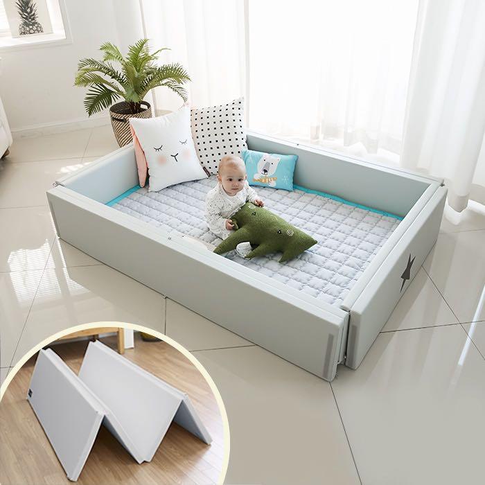 GGUMBI bumper bed world star Babies Kids Baby Nursery Kids Furniture Cots Cribs on Carousell