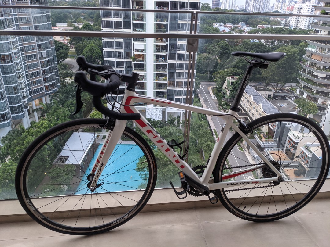 giant tcr aluxx sl 6000 series butted tubing