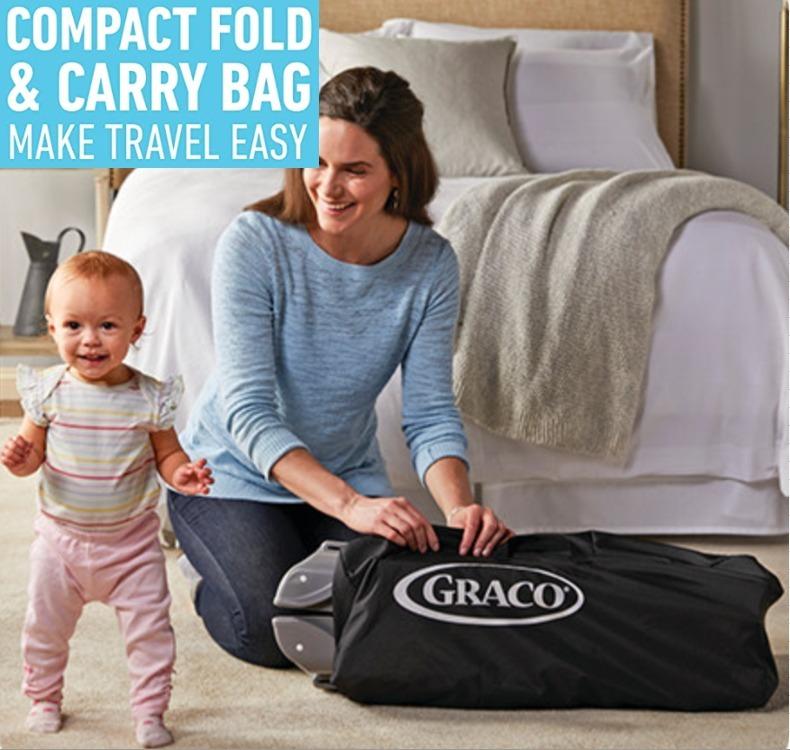 Graco Travel Lite Crib with Stages, Babies & Kids, Baby Nursery & Kids