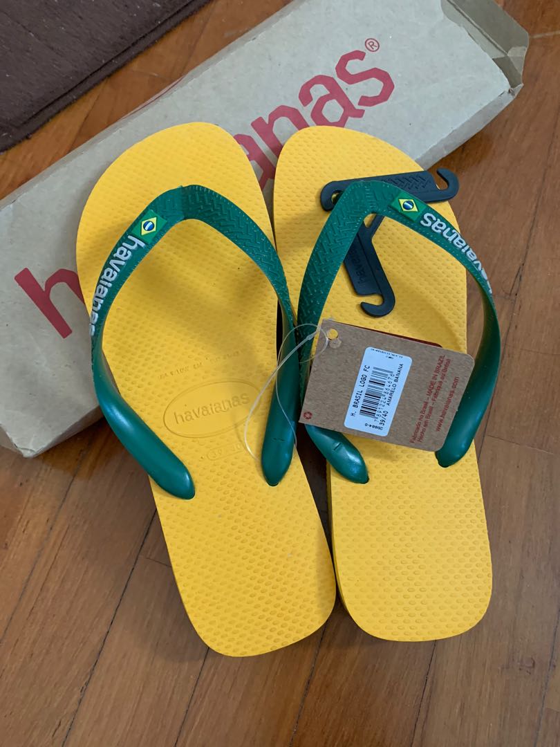 Havaianas Banana Yellow Men s Fashion Footwear Flipflops and Slides on Carousell