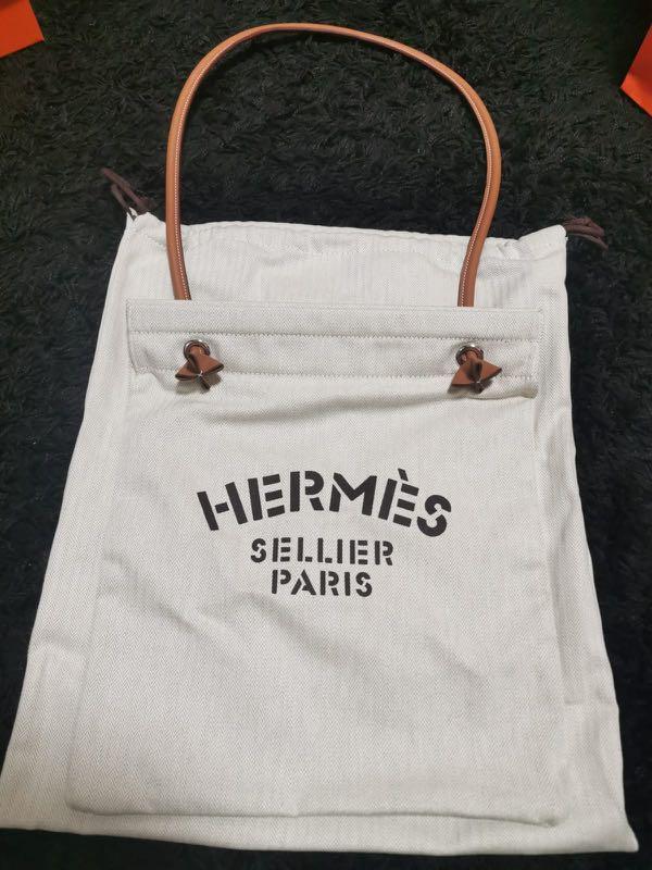 Hermes Aline Canvas Bag
