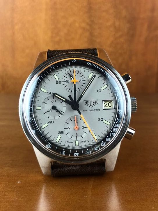 Heuer Lemania 5100 Automatic Chronograph Vintage Pre Tag Heuer
