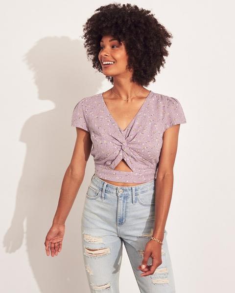 Hollister shop cropped top