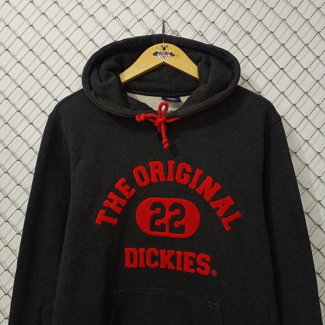 Hoodie Dickies Original 22 Logo Fesyen Pria Pakaian Baju
