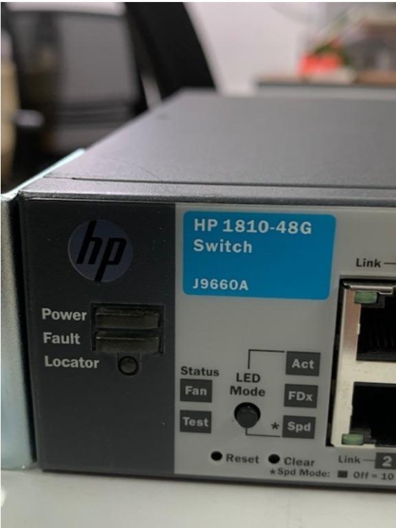 Switch Réseau HPe Aruba 1810-48G 48 Ports + 4 SFP ( J9660A