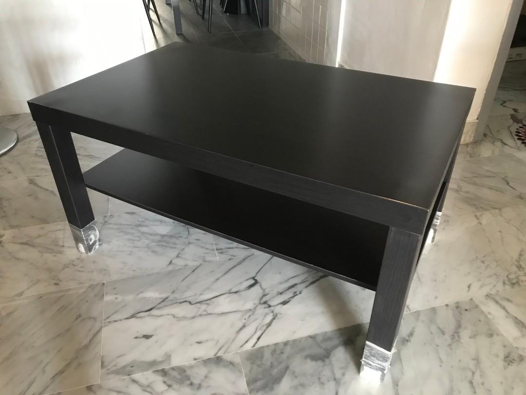 IKEA Black Coffee Table, Furniture & Home Living, Furniture, Tables