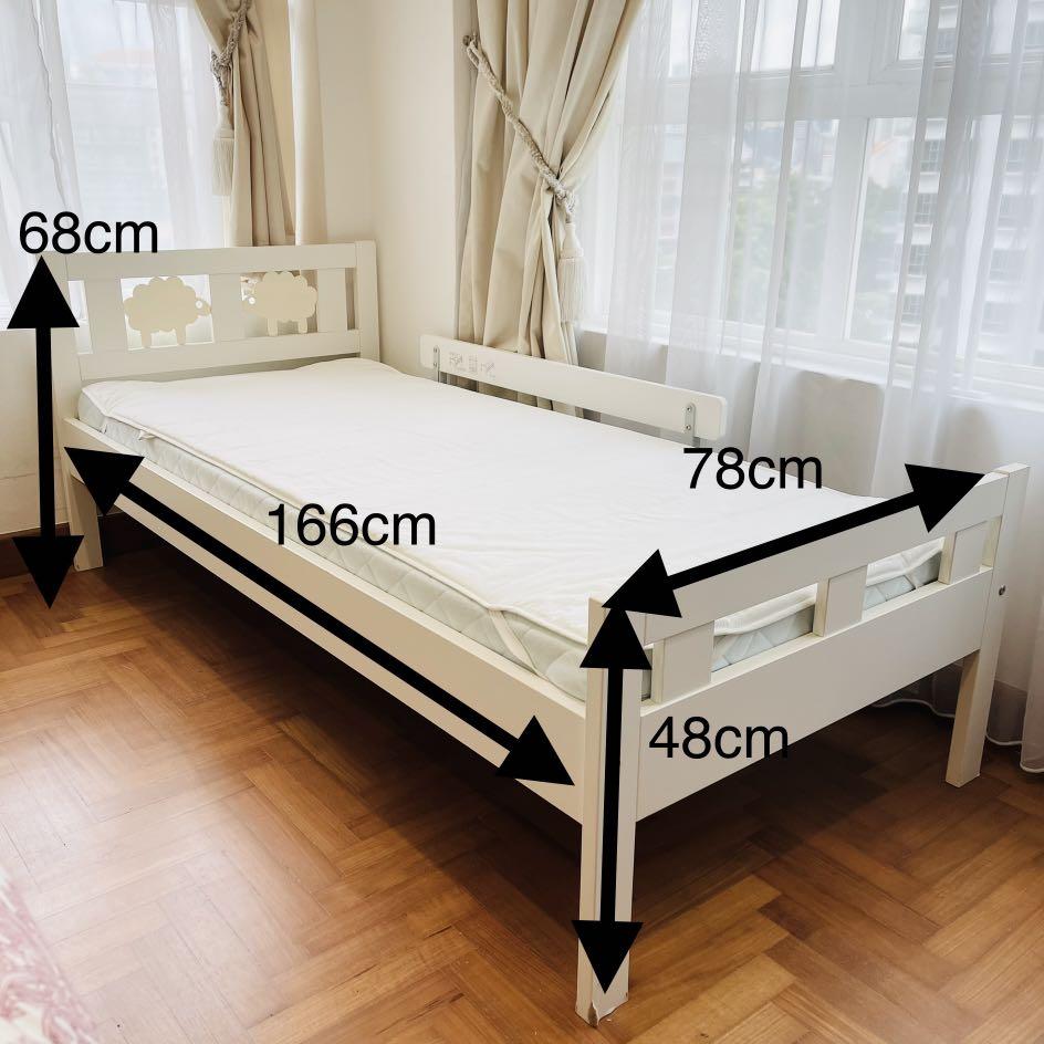 IKEA Child Junior Bed and Mattress, Furniture & Home Living, Furniture