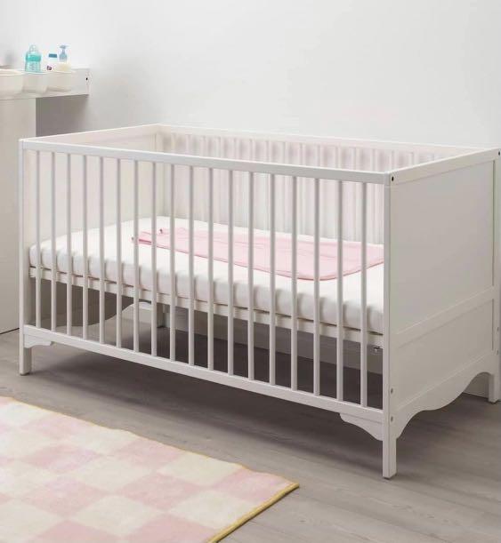 IKEA SOLGUL BABY COT Babies Kids Baby Nursery Kids Furniture