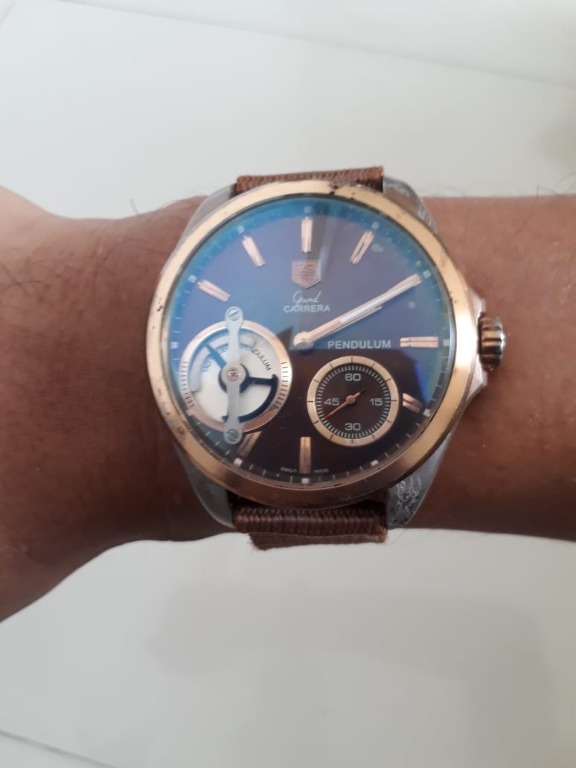 jam tag heuer grand carrera pendulum Fesyen Pria Jam Tangan di