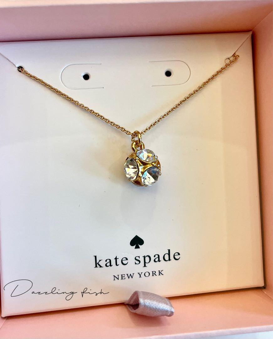 Kate Spade Lady Marmalade Gold Plated Mini Pendant Necklace, Women's  Fashion, Jewelry & Organisers, Necklaces on Carousell