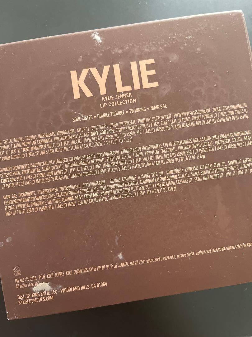 KKW by Kylie Cosmetics (Category: Makeup) located in Taguig. Submitted by anxmz (Listing ID 1094797312, Image 3). Description: Authentic. Had a Kylie phase where I bought 7483 of her products hence I never got to use them all. Selling for cheap since I just want to declutter already without letting them go to waste! Boxes/packaging not in the best condition after being stored..