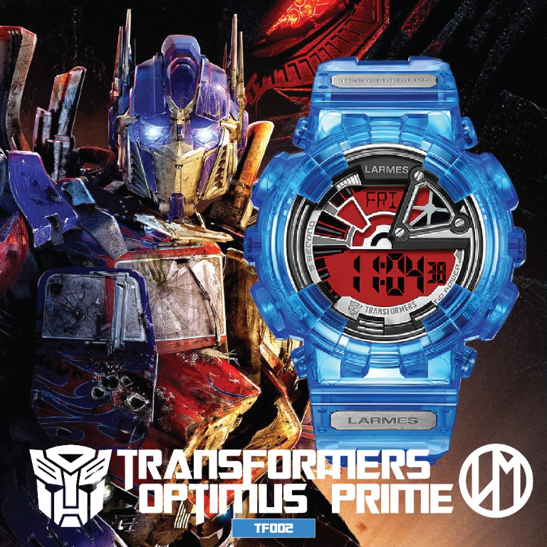 Larmes Optimus Prime Transformers Watch (LM-TF002), Luxury, Watches on ...