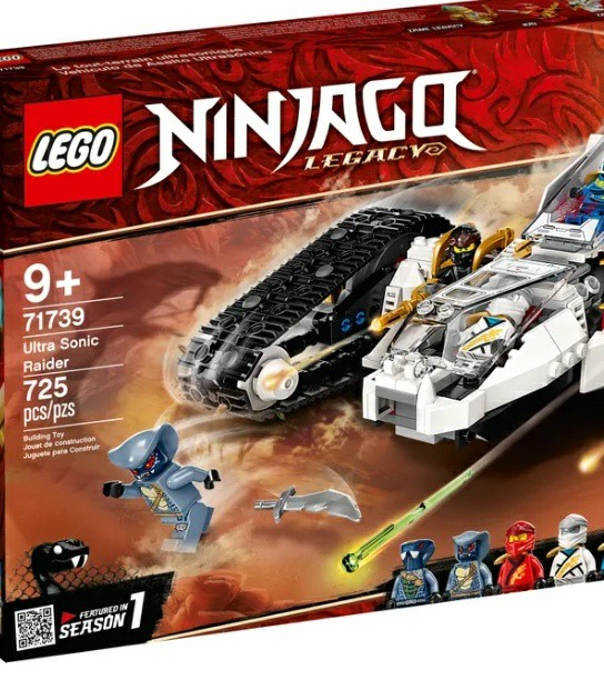 [+3minifig] Lego Ninjago 71739 Ultra Sonic Raider, Hobbies & Toys, Toys ...