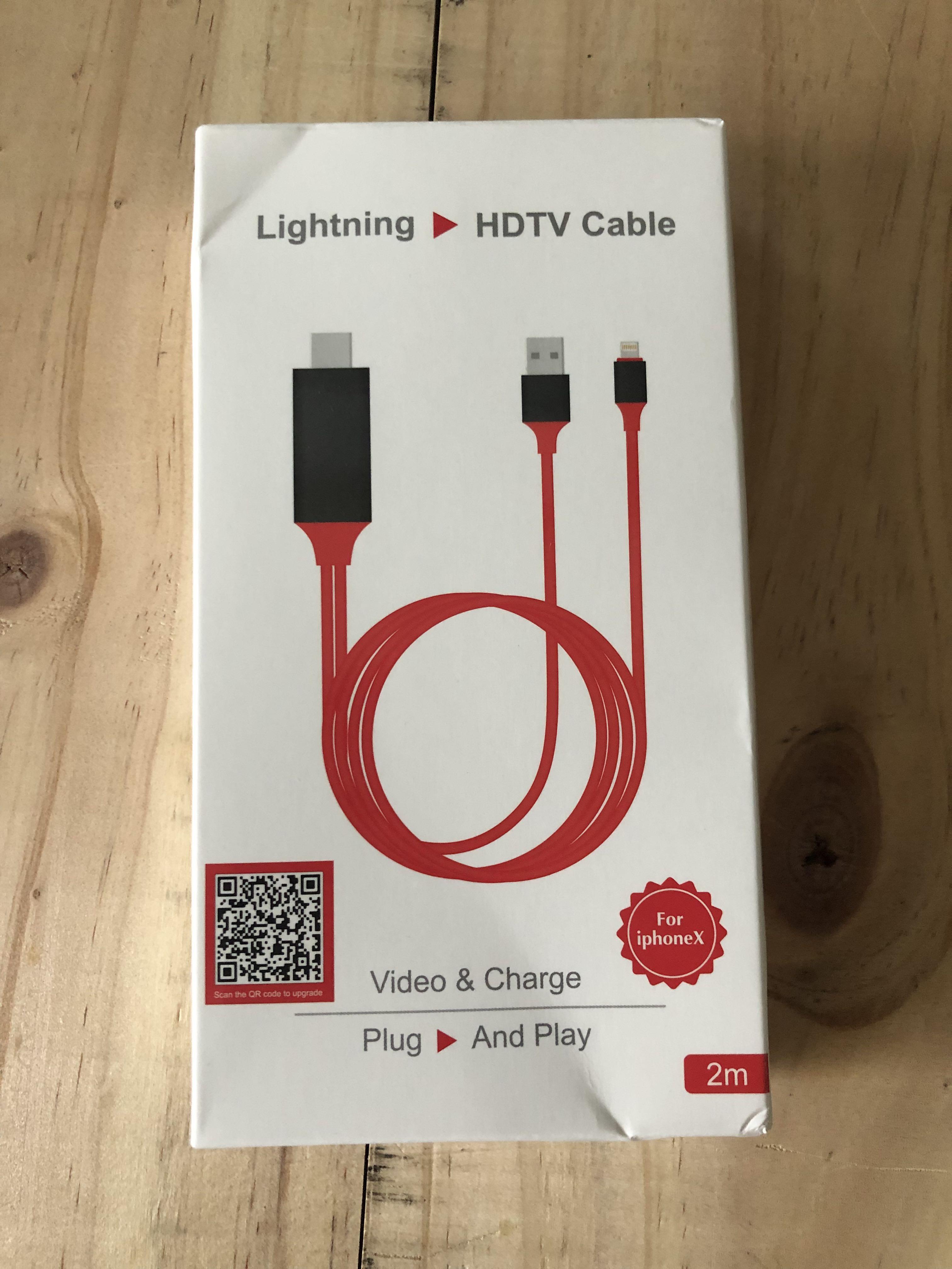 Lightning Cable to HDMI, Computers & Tech, Parts & Accessories, Cables