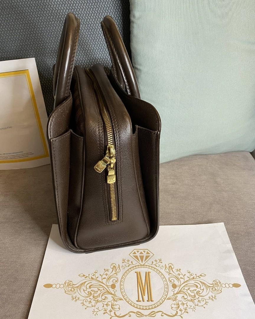 372. Louis Vuitton Damier Ebene Canvas Triana Bag - April 2019