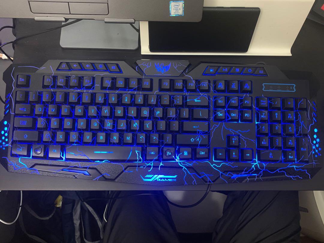 Magic Wing RGB Keyboard, Electronics, Computer Parts & Accessories on