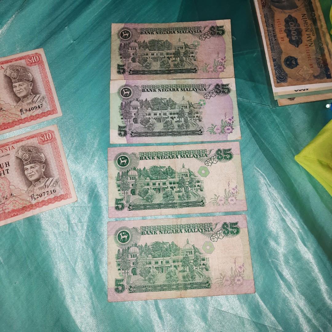 Malaysia 5 Ringgit Siri5 6 4pcs Antiques Currency On Carousell