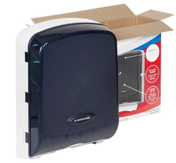 Marathon Combo Folded Paper Towel Dispenser Bathroom Tissue Dispenser