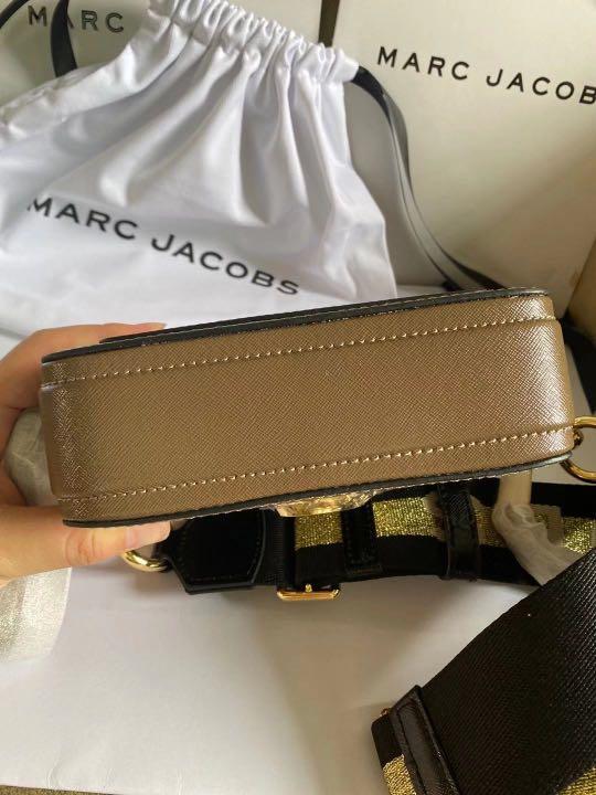 Marc Jacobs Gray Dots Strap Snapshot Camera Bag at FORZIERI