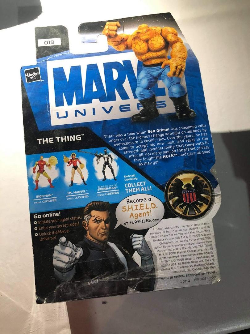 Marvel Universe 3.75 The Thing, Hobbies & Toys, Toys & Games on Carousell