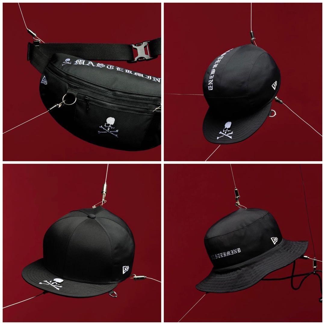 Mastermind japan x new era cap bucket hat waistbag