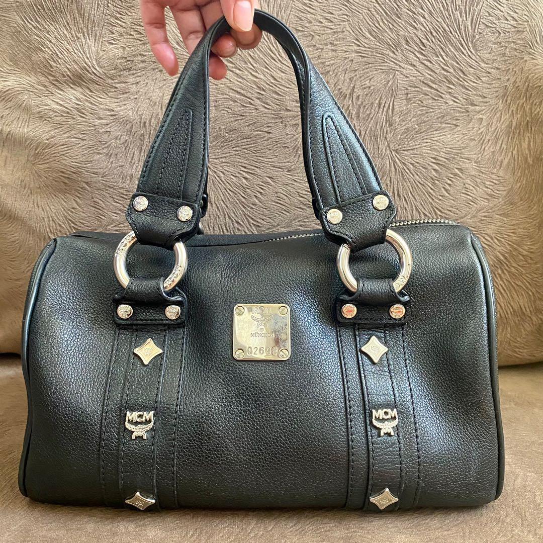 mcm speedy 25 black, Women's Fashion, Bags & Wallets, Purses & Pouches on  Carousell