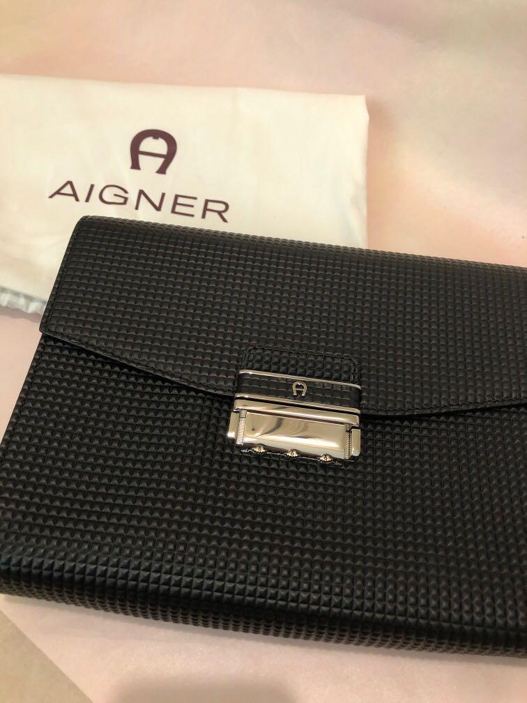 Aigner clutch bag clearance
