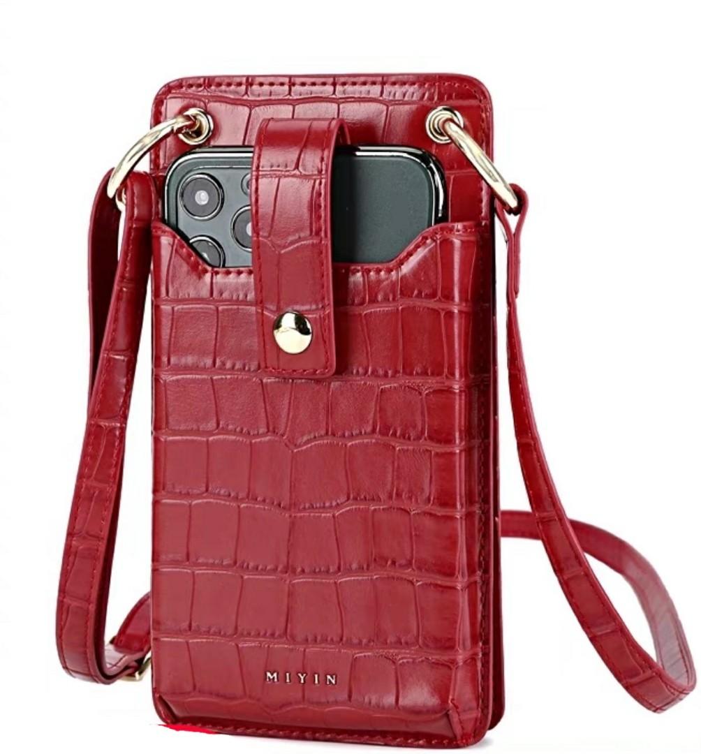 Cell phone holder purse strap sales