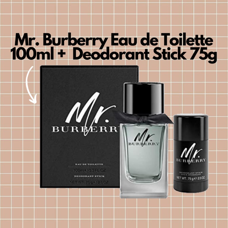 mr burberry deo stick