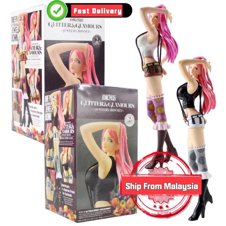 One Piece Jewelry Bonney Glitter & Glamours Anime Action Figure 24cm,  Hobbies & Toys, Collectibles & Memorabilia, Fan Merchandise on Carousell