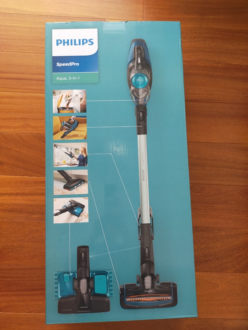 Philips Vacuum Cleaner cordless stick FC6728/01 3 in 1 vacuum mop