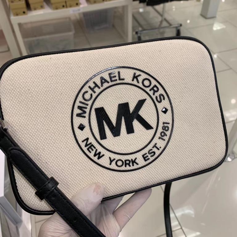 Michael michael kors fulton sport large canvas store crossbody bag