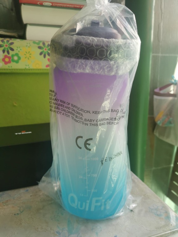 QUIFIT 2 Litre Water bottle (Brand New!), Furniture & Home Living