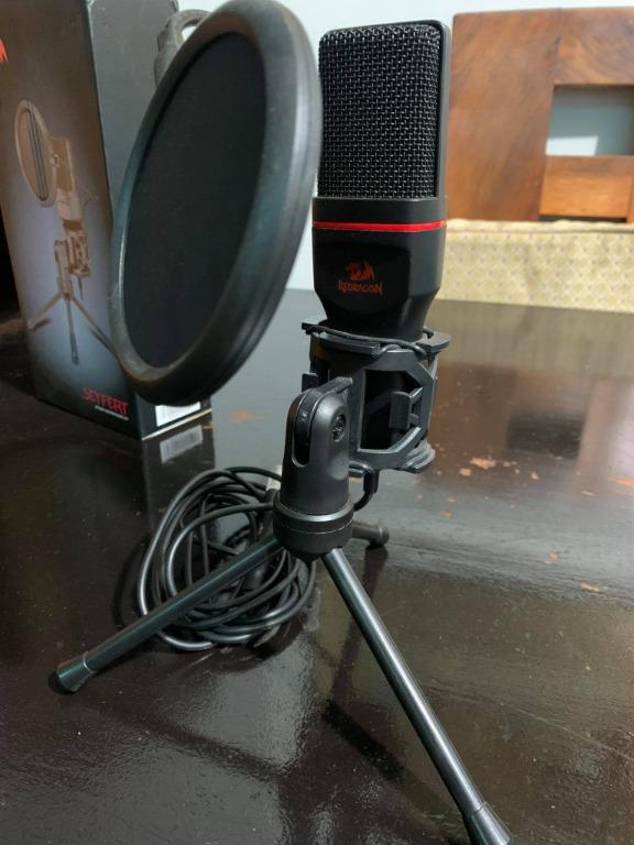 Redragon GM100 Gaming Stream Microphone, Audio, Microphones on Carousell