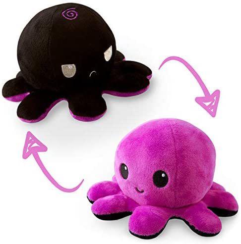 large reversible octopus plush