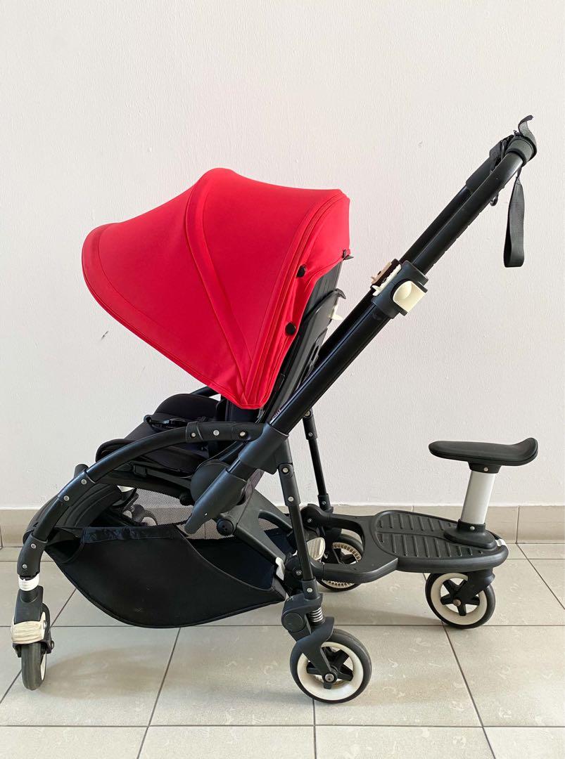 Sale until 20 6 Bugaboo bee 3 stroller pram with bugaboo wheeled board with seat Babies Kids Going Out Strollers on Carousell