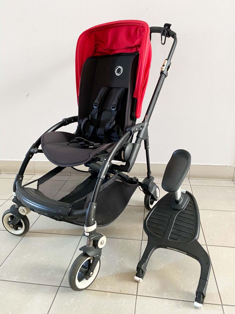 Sale until 20 6 Bugaboo bee 3 stroller pram with bugaboo wheeled board with seat Babies Kids Going Out Strollers on Carousell
