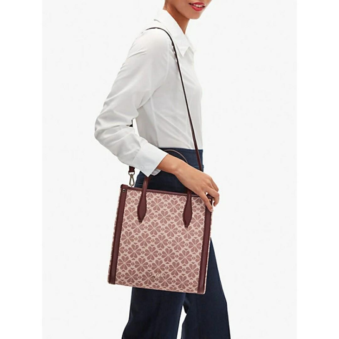 kate spade flower coated canvas tote