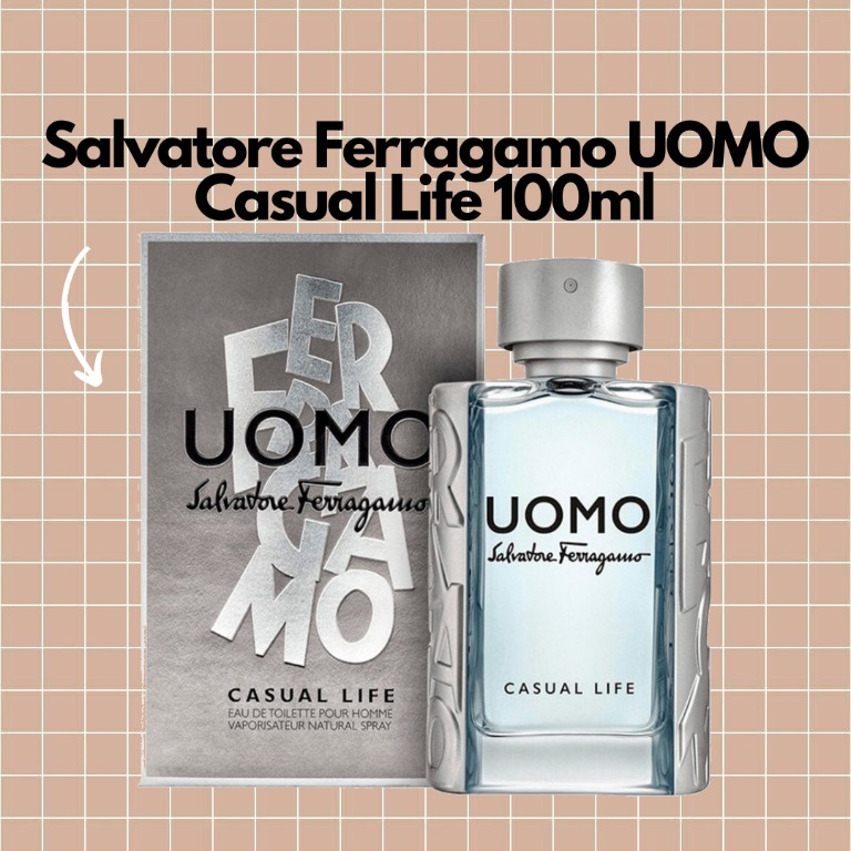 Salvatore Ferragamo UOMO Casual Life 100ml Beauty Personal