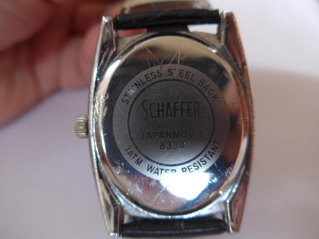 Schaffer watches japan movt shop