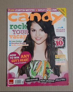 Selena Gomez April 2009 Edition Candy The Philippines No. 1 Teen Mag Collectible Magazine Collection