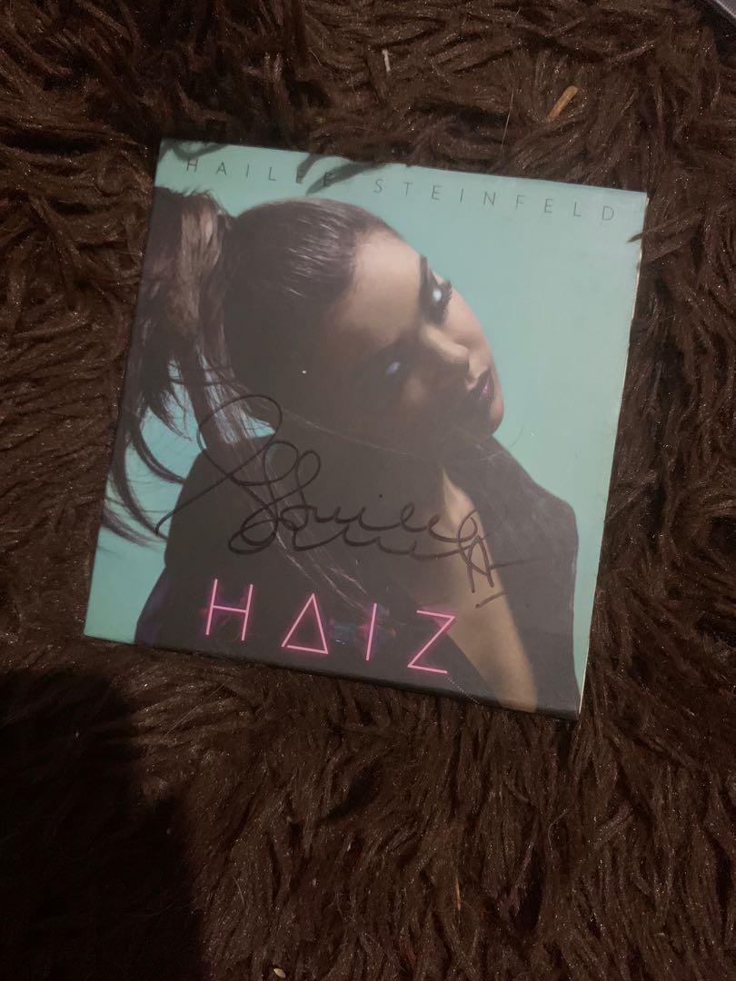 Signed Hailee Steinfeld - HAIZ, Hobbies & Toys, Music & Media ...