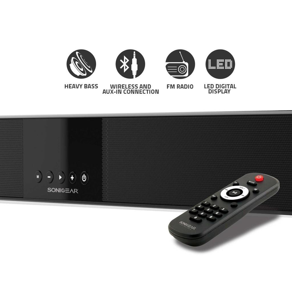 Sonicgear Soundbar Bt2100 Sonic Gear SonicGear BT2100 Sound Bar