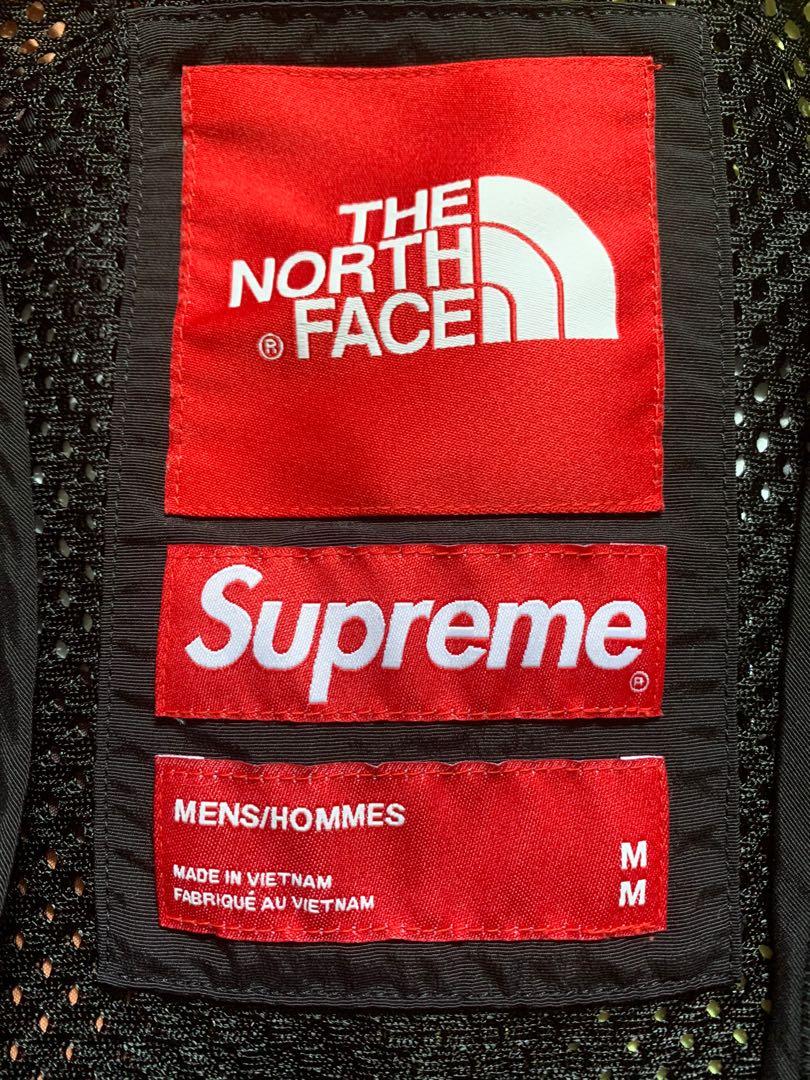 Supreme x tnf cargo vest black, 男裝, 上身及套裝, 背心- Carousell