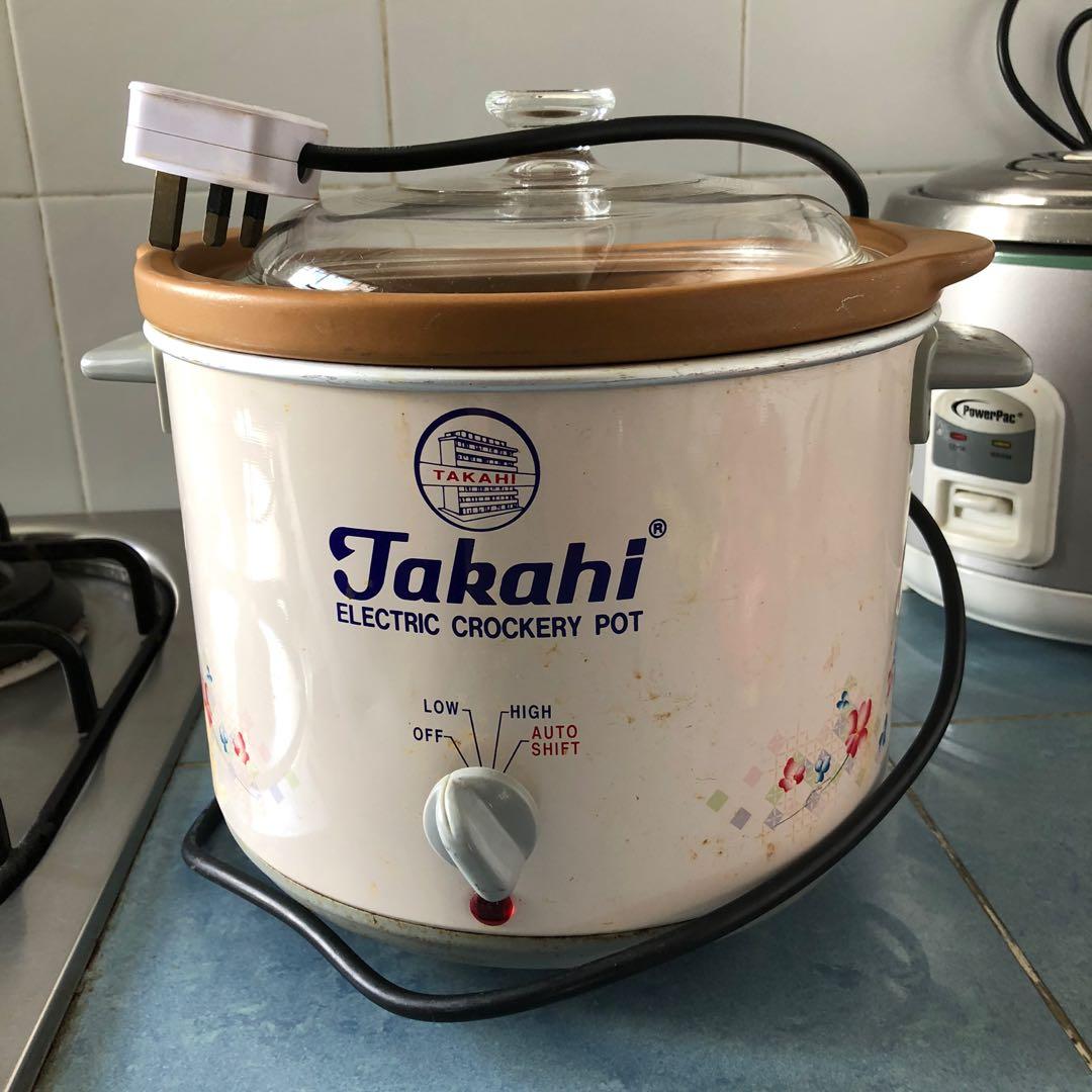 Takahi 2 L capacity slow cooker TV Home Appliances Kitchen Appliances Cookers on Carousell