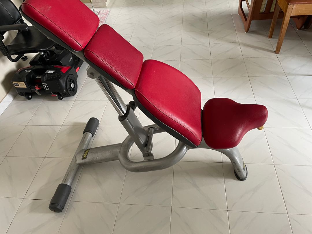 Technogym adjustable bench, Sports Equipment, Exercise & Fitness