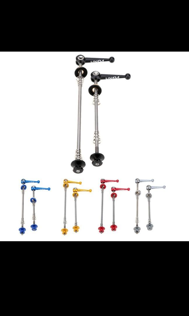 Titanium Quick release (Black), Sports Equipment, Bicycles & Parts