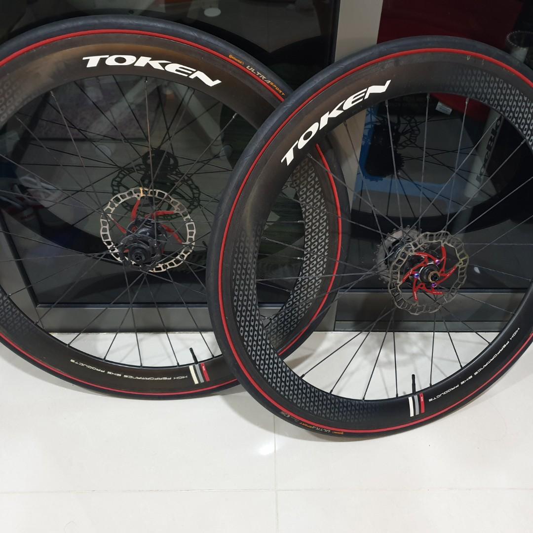 Token c55 carbon wheels QR